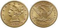 10 dolarów 1893, Filadelfia, typ Liberty head wi