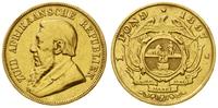 1 funt (1 pond) 1897, popiersie Krugera, złoto 7