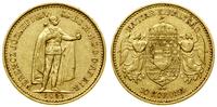 10 koron 1899 KB, Kremnica, złoto 3.37 g, próby 
