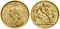 1 funt (1 sovereign) 1890 S, Sydney, typ jubileu