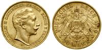 20 marek 1910 A, Berlin, złoto 7.96 g, próby 900