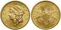 20 dolarów 1875 S, San Francisco, typ Liberty He