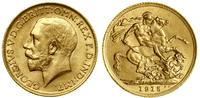 1 funt (1 sovereign) 1915, Londyn, złoto 7.98 g,