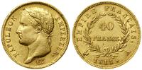 40 franków 1811 A, Paryż, głowa w wieńcu laurowy