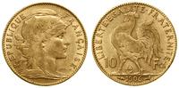 10 franków 1906, Paryż, typ Marianna, złoto 3.22