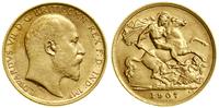 1/2 funta (1/2 sovereign) 1907, Londyn, złoto 3.