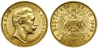 20 marek 1902 A, Berlin, złoto 7.96 g, próby 900