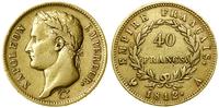 40 franków 1812 A, Paryż, głowa w wieńcu laurowy