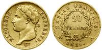 20 franków 1811 A, Paryż, głowa w wieńcu laurowy