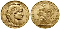 20 franków 1907, Paryż, typ Marianna, złoto 6.44
