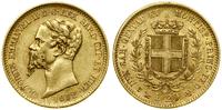 20 lirów 1852 P, Genua, znak menniczy kotwica, z