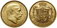 20 koron 1915 VBP, Kopenhaga, złoto 8.96 g, prób