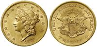20 dolarów 1857, Filadelfia, typ Liberty Head, z