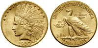10 dolarów 1910 D, Denver, typ Indian head, złot