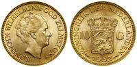10 guldenów 1932, Utrecht, złoto 6.73 g, próby 9