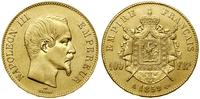 Francja, 100 franków, 1859 A