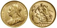 1 funt (1 sovereign) 1900, Londyn, typ ze starsz