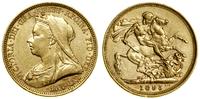 1 funt (1 sovereign) 1895 M, Melbourne, typ ze s