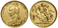 1 funt (1 sovereign) 1892 M, Melbourne, typ jubi