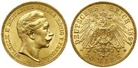 20 marek 1897 A, Berlin, złoto 7.96 g, próby 900
