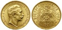 20 marek 1895 A, Berlin, złoto 7.97 g, próby 900