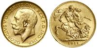 1 funt (1 sovereign) 1911 C, Ottawa, złoto 7.99 