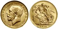 1 funt (1 sovereign) 1919 C, Ottawa, złoto 7.99 