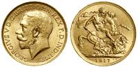 1 funt (1 sovereign) 1917 C, Ottawa, złoto 7.98 