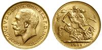 1 funt (1 sovereign) 1911, Londyn, złoto 7.99 g,