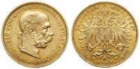 20 koron 1904, Wiedeń, złoto 6.77 g, próby 900, 