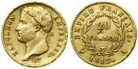 20 franków 1813 A, Paryż, głowa w wieńcu laurowy