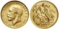 1 funt (1 sovereign) 1911 C, Ottawa, złoto 7.98 