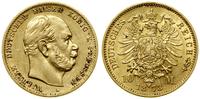 10 marek 1873 A, Berlin, złoto 3.95 g, próby 900