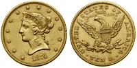 10 dolarów 1874, Filadelfia, typ Liberty head wi