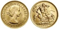 1 funt (1 sovereign) 1967, Londyn, złoto 8.00 g,