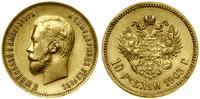 10 rubli 1903 (А•Р), Petersburg, złoto 8.60 g, p