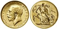 1 funt (1 sovereign) 1927 SA, Pretoria, złoto 7.