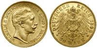 20 marek 1898 A, Berlin, złoto 7.96 g, próby 900