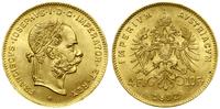 4 floreny = 10 franków 1892, Wiedeń, RESTRIKE - 