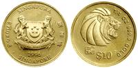 10 dolarów = 1/4 uncji 1996, Tygrys, złoto 7.81 