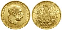20 koron 1894, Wiedeń, głowa w wieńcu laurowym, 