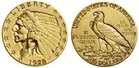 2 1/2 dolara 1928, Filadelfia, typ Indian head, 