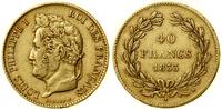Francja, 40 franków, 1833 A