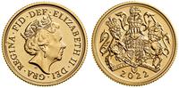 Wielka Brytania, 1 funt (1 sovereign), 2022