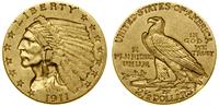 2 1/2 dolara 1911, Filadelfia, typ Indian head, 