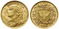 Szwajcaria, 20 franków, 1935 L-B