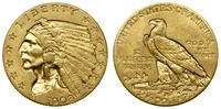 2 1/2 dolara 1909, Filadelfia, typ Indian head, 