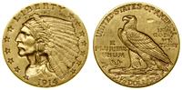 2 1/2 dolara 1914, Filadelfia, typ Indian head, 