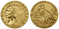 2 1/2 dolara 1914, Filadelfia, typ Indian head, 