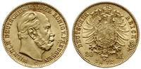 20 marek 1872 C, Frankfurt, złoto 7.94 g, próby 